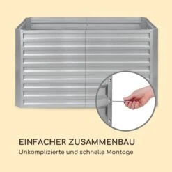 High Grow Straight Hochbeet 200x90x100cm 1800l Stahl -Deutschland Klarstein Verkaufs-Shop 10035354 de 0007 logo