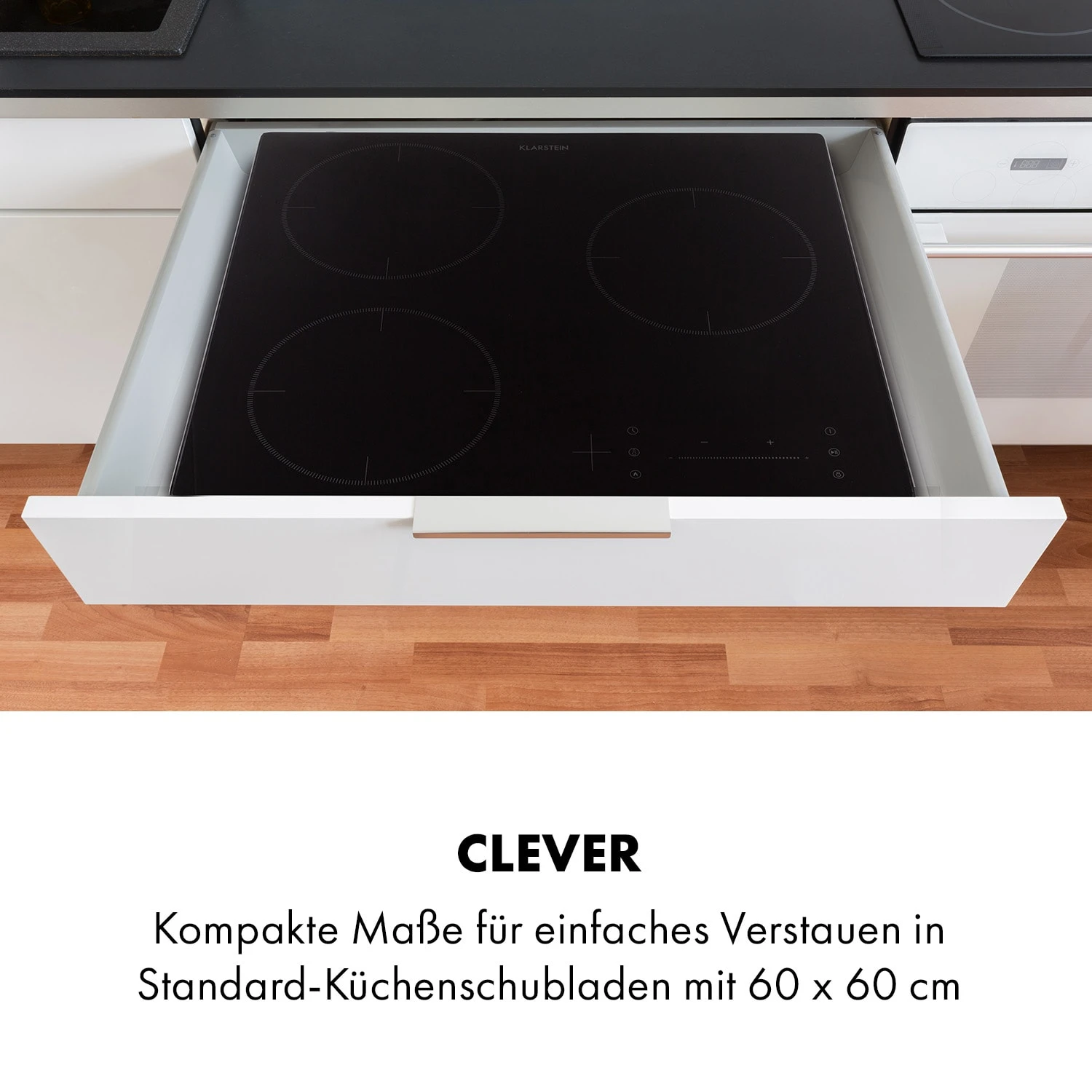TrinityCook Induktionskochfeld 3400W Touch Control Glas TrinityCook Induktionskochfeld 3400W Touch Control Glas -Deutschland Klarstein Verkaufs-Shop 10035361 de 0003 logo