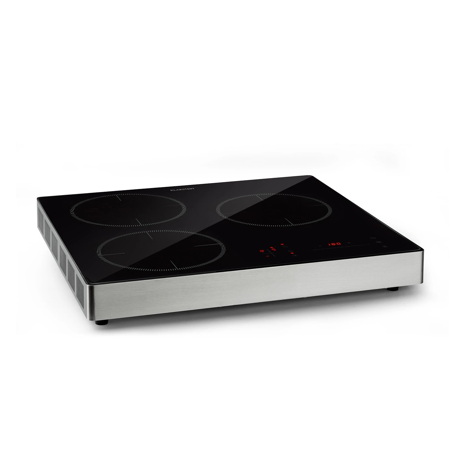 TrinityCook Induktionskochfeld 3400W Touch Control Glas TrinityCook Induktionskochfeld 3400W Touch Control Glas -Deutschland Klarstein Verkaufs-Shop 10035361 yy 0001 titel Klarstein TrinityCook Induktionskochfeld schwarz