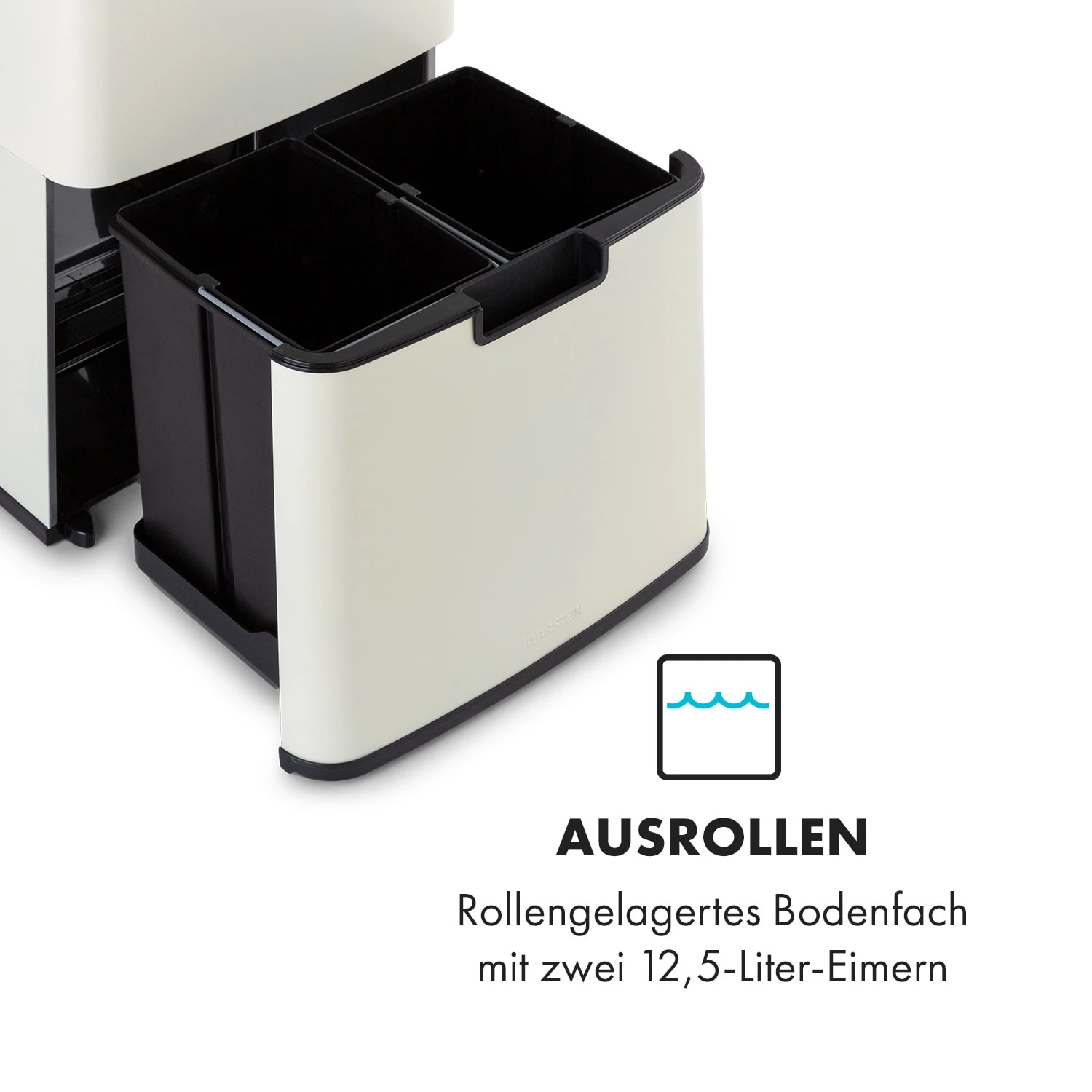 Royal Trash Rose Gold Sensor-Mülleimer 72 Liter Edelstahl Royal Trash Rose Gold Sensor-Mülleimer 72 Liter Edelstahl -Deutschland Klarstein Verkaufs-Shop 10035364 de 0005 logo