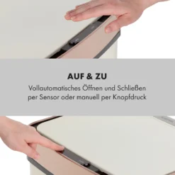 Royal Trash Rose Gold Sensor-Mülleimer 72 Liter Edelstahl 6 Royal Trash Rose Gold Sensor-Mülleimer 72 Liter Edelstahl -Deutschland Klarstein Verkaufs-Shop 10035364 de 0007 logo