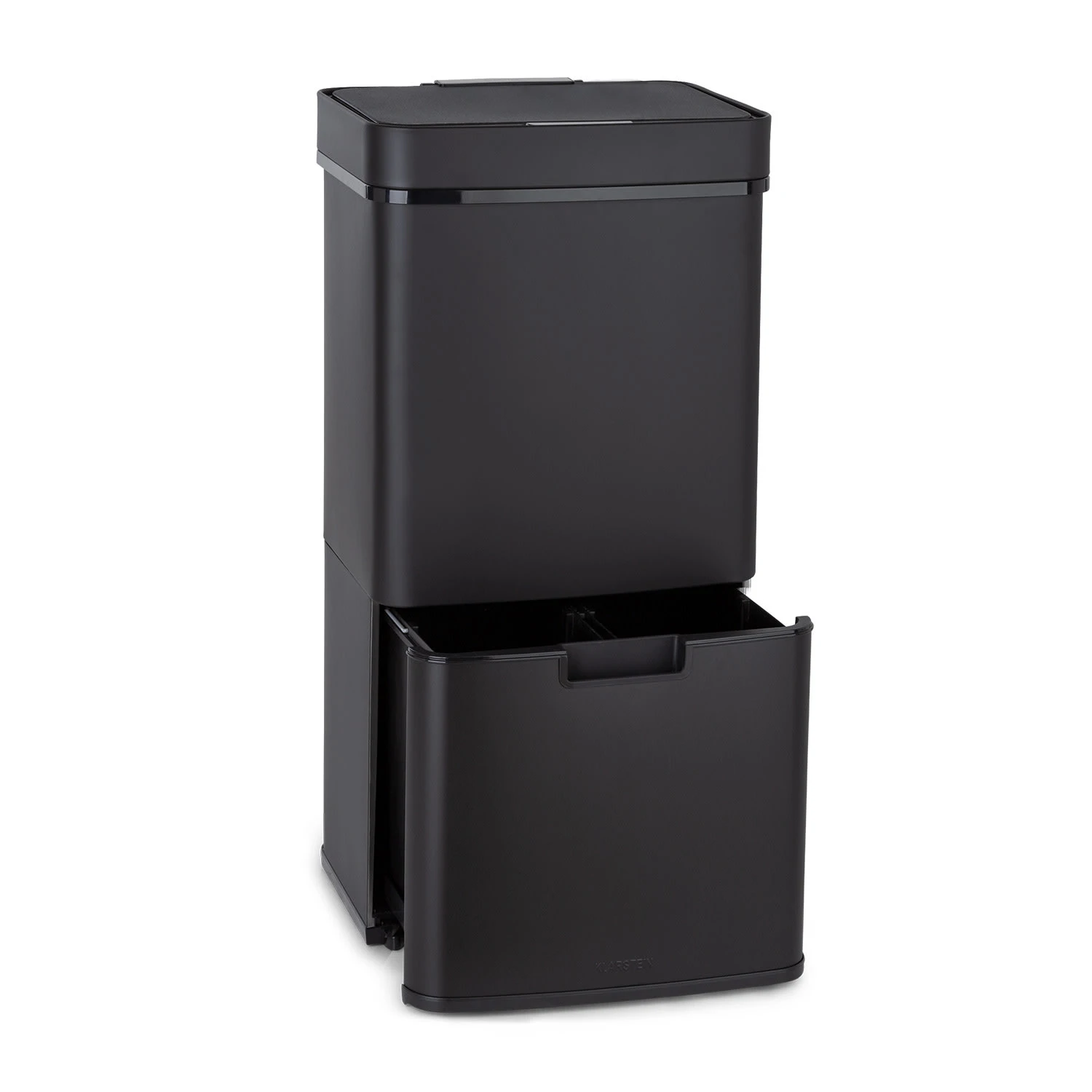 Royal Trash Matte Black Sensor-Mülleimer 72 Liter Edelstahl Royal Trash Matte Black Sensor-Mülleimer 72 Liter Edelstahl -Deutschland Klarstein Verkaufs-Shop 10035365 yy 0001 titel