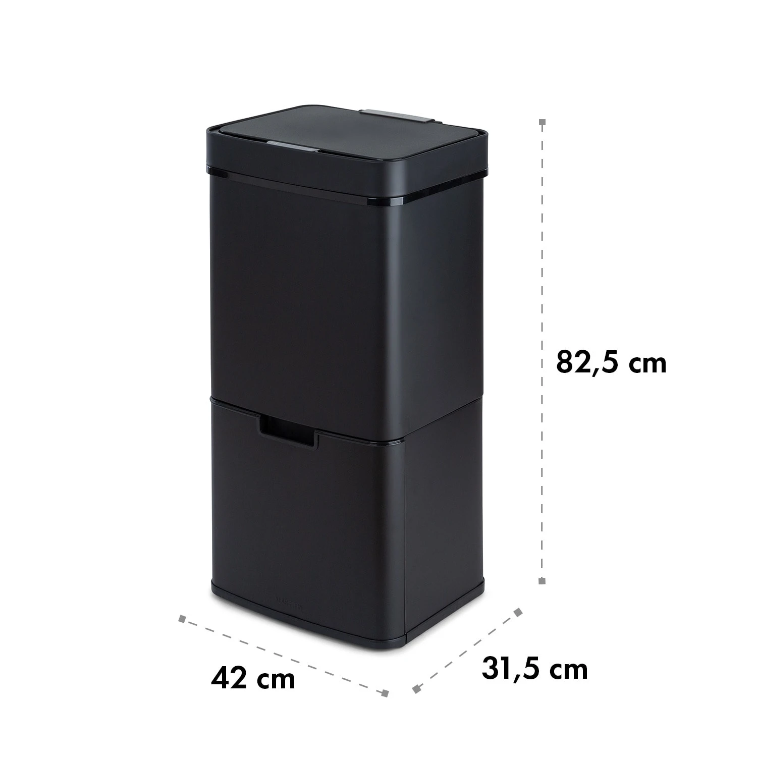 Royal Trash Matte Black Sensor-Mülleimer 72 Liter Edelstahl Royal Trash Matte Black Sensor-Mülleimer 72 Liter Edelstahl -Deutschland Klarstein Verkaufs-Shop 10035365 yy 0011 logo Klarstein Royal Trash Matte Black Sensor Muelleimer