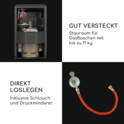 Andora Gasheizofen Gasheizer 3 Heizstufen Bis 4,2kW -Deutschland Klarstein Verkaufs-Shop 10035405 de 0003 logo