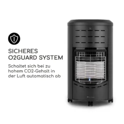 Andora Gasheizofen Gasheizer 3 Heizstufen Bis 4,2kW -Deutschland Klarstein Verkaufs-Shop 10035405 de 0005 logo