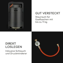 Andora Deluxe Gasheizofen Gasheizer Feuerschein Bis 3,4kW -Deutschland Klarstein Verkaufs-Shop 10035406 de 0004 logo