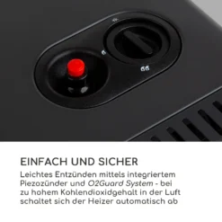 Andora Flame Gasheizofen Gasheizer Feuerschein Bis 3,4kW -Deutschland Klarstein Verkaufs-Shop 10035407 de 0007 logo