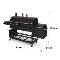 Kingsville Smoker Kombigrill Gas Kohle Smoker 13,5kW 3+1 Brenner -Deutschland Klarstein Verkaufs-Shop 10035409 yy 0011 logo