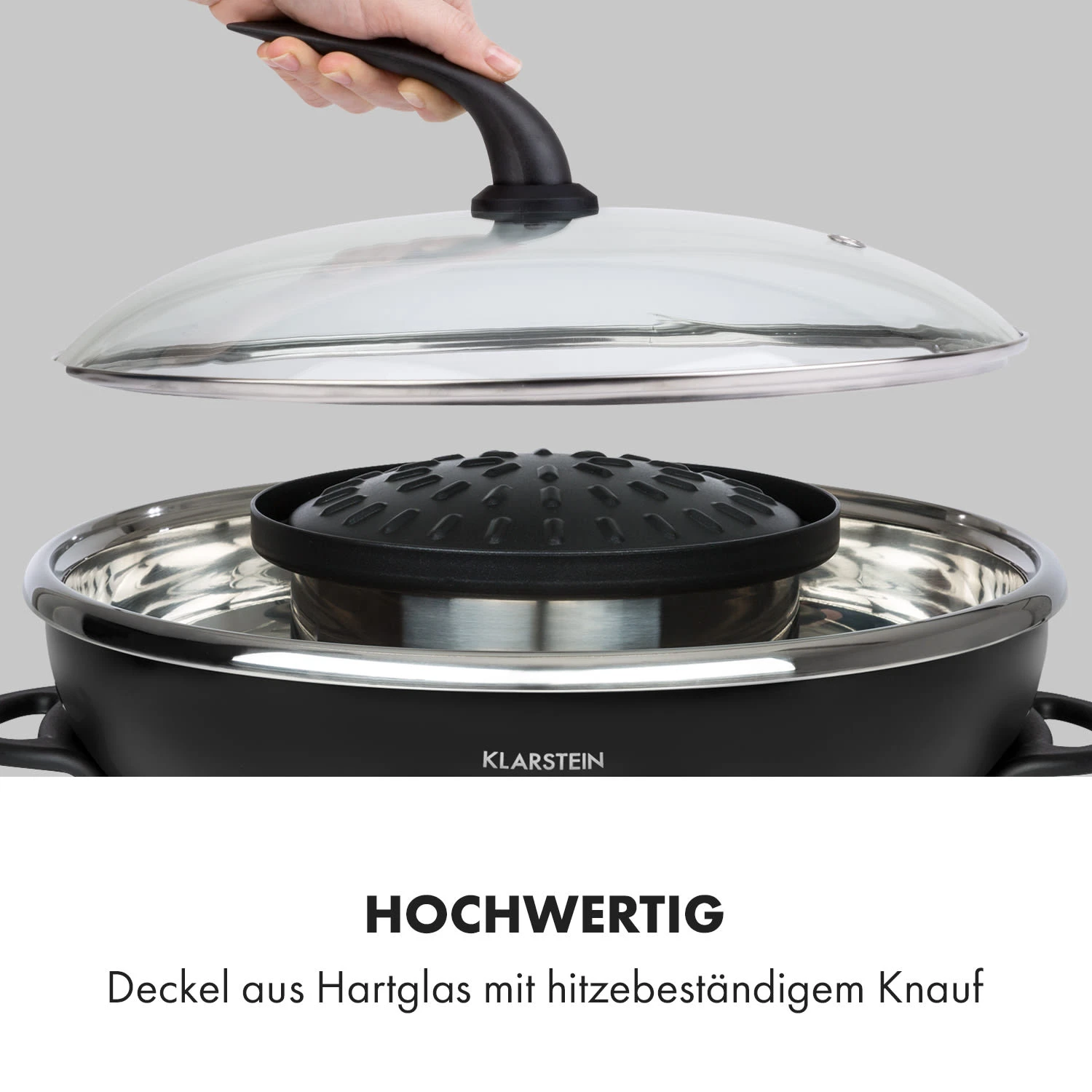 Szechuan 2-in-1 Hot Pot und Grillplatte 5l Vol. 1350 / 600 W Szechuan 2-in-1 Hot Pot Und Grillplatte 5l Vol. 1350 / 600 W -Deutschland Klarstein Verkaufs-Shop 10035431 de 0006 logo