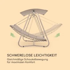 Garden Grove Gartenliege Swing Bed Stahlrahmen Sonnendach Polyester -Deutschland Klarstein Verkaufs-Shop 10035432 de 0003 logo