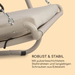 Garden Grove Gartenliege Swing Bed Stahlrahmen Sonnendach Polyester -Deutschland Klarstein Verkaufs-Shop 10035432 de 0008 logo