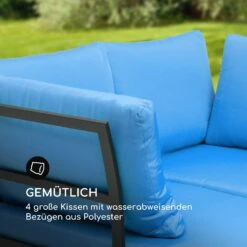 Cartagena Lounger 2 Zweisitzer Mit Tisch Stahl Polyester -Deutschland Klarstein Verkaufs-Shop 10035434 de 0005 logo