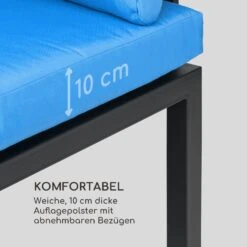 Cartagena Lounger 2 Zweisitzer Mit Tisch Stahl Polyester -Deutschland Klarstein Verkaufs-Shop 10035434 de 0007 logo