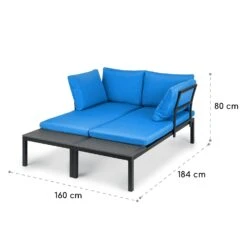Cartagena Lounger 2 Zweisitzer Mit Tisch Stahl Polyester -Deutschland Klarstein Verkaufs-Shop 10035434 yy 0009 logo