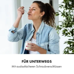 Gaia Greek Joghurt-Maker 1,26 L 6 Gläser Inkl. Sieb-Box -Deutschland Klarstein Verkaufs-Shop 10035435 de 0004 logo