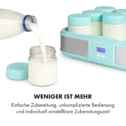 Gaia Greek Joghurt-Maker 1,26 L 6 Gläser Inkl. Sieb-Box -Deutschland Klarstein Verkaufs-Shop 10035435 de 0005 logo