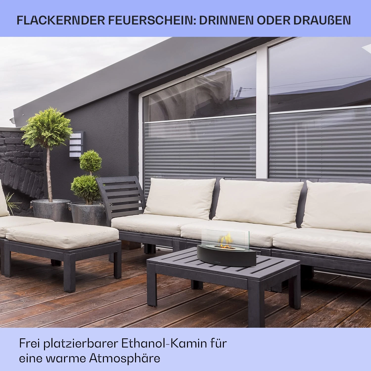 Phantasma Curve Ethanol-Kamin rauch- & geruchlos Edelstahl-Brenner Sicherheitsglas Phantasma Curve Ethanol-Kamin Rauch- & Geruchlos Edelstahl-Brenner Sicherheitsglas -Deutschland Klarstein Verkaufs-Shop 10035457 de 0007 usp