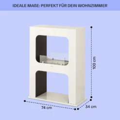Phantasma Peña Ethanol-Kamin Rauch- & Geruchlos Bio-Ethanol -Deutschland Klarstein Verkaufs-Shop 10035460 de 0005 usp