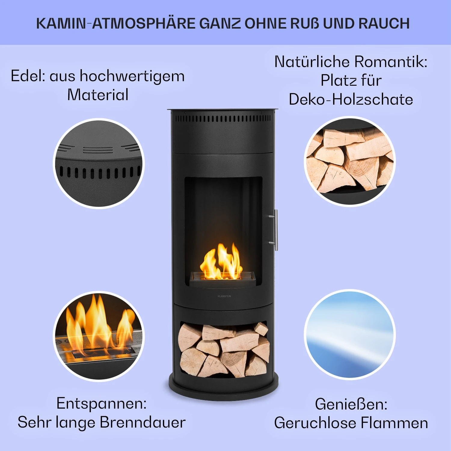 Phantasma Calor Ethanol-Kamin rauch- & geruchslos Sicherheitsglas Phantasma Calor Ethanol-Kamin Rauch- & Geruchslos Sicherheitsglas -Deutschland Klarstein Verkaufs-Shop 10035461 de 0002 usp