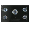 Trifecta 5 Gaskochfeld 5-flammig Triangle-Brenner Glaskeramik