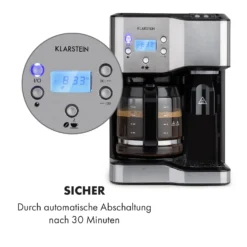 Caldetto Kaffeemaschine 1900W Heißwasserspender -Deutschland Klarstein Verkaufs-Shop 10035476 de 0007 logo