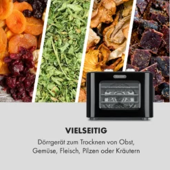 Tutti Frutti Dörrautomat 400W 35-80°C 8 Liter -Deutschland Klarstein Verkaufs-Shop 10035481 de 0007 logo