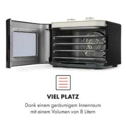 Tutti Frutti Dörrautomat 400W 35-80°C 8 Liter -Deutschland Klarstein Verkaufs-Shop 10035481 de 0008 logo