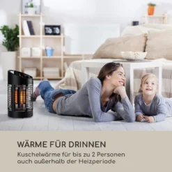 Heat Guru 360 Mini Infrarot-Heizstrahler 700/350W Oszillation -Deutschland Klarstein Verkaufs-Shop 10035506 de 0006 logo