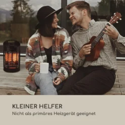 Heat Guru 360 Mini Infrarot-Heizstrahler 700/350W Oszillation -Deutschland Klarstein Verkaufs-Shop 10035506 de 0008 logo