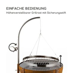 Fire Globe Feuerschale Mit Grill Ø60cm Stahl -Deutschland Klarstein Verkaufs-Shop 10035510 de 0004 logo