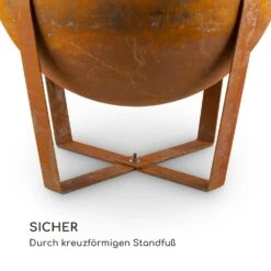 Fire Globe Feuerschale Mit Grill Ø60cm Stahl -Deutschland Klarstein Verkaufs-Shop 10035510 de 0005 logo
