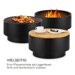 Pompeji Feuerschale Und Grill Ø60cm Stahl -Deutschland Klarstein Verkaufs-Shop 10035515 de 0003 logo