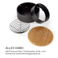 Pompeji Feuerschale Und Grill Ø60cm Stahl -Deutschland Klarstein Verkaufs-Shop 10035515 de 0006 logo