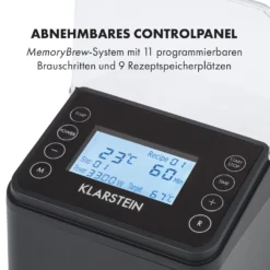 Brauheld Pro Maischekessel 3300W 70L 30-100°C Umwälzpumpe Edelstahl -Deutschland Klarstein Verkaufs-Shop 10035516 de 0003 logo