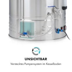 Brauheld Pro Maischekessel 3300W 70L 30-100°C Umwälzpumpe Edelstahl -Deutschland Klarstein Verkaufs-Shop 10035516 de 0004 logo