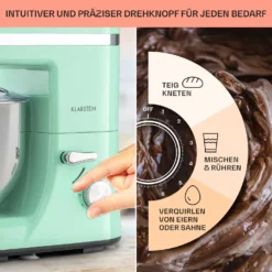 Bella Elegance Küchenmaschine 2000W 2,7PS 5,2 Ltr Edelstahl BPA-frei -Deutschland Klarstein Verkaufs-Shop 10035520 de 0004 usp