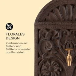 Blumquell Solarbrunnen LED 5 M Kabel Kunststein Solarpanel -Deutschland Klarstein Verkaufs-Shop 10035542 de 0005 logo