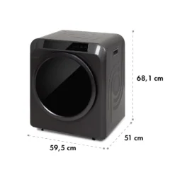 EZ Dry Wäschetrockner Ablufttrockner 1500W 6kg 60cm 7 EZ Dry Wäschetrockner Ablufttrockner 1500W 6kg 60cm -Deutschland Klarstein Verkaufs-Shop 10035544 yy 0008 logo Klarstein Waeschetrockner EZ Dry grau