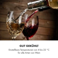 Vinetage 12 Getränkekühler Kühlschrank 48 Liter 4-22°C Retro-Design -Deutschland Klarstein Verkaufs-Shop 10035568 de 0005 logo