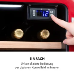 Vinetage 12 Getränkekühler Kühlschrank 48 Liter 4-22°C Retro-Design -Deutschland Klarstein Verkaufs-Shop 10035569 de 0004 logo