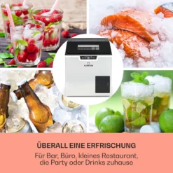 Icefestival Cube Eiswürfelbereiter 400W 1,9l 20kg/24h -Deutschland Klarstein Verkaufs-Shop 10035579 de 0003 usp
