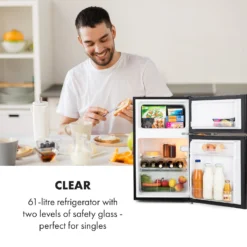 Big Daddy Cool Kühl-Gefrier-Kombination 87 Liter 40dB EEK F -Deutschland Klarstein Verkaufs-Shop 10035584 uk 0003 logo