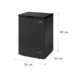 Iceblokk 100 Gefriertruhe Gefrierschrank 100 L 75 W -Deutschland Klarstein Verkaufs-Shop 10035587 yy 0008 logo Klarstein Iceblokk 100 Black