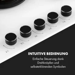 Goldflame 5 Gaskochfeld 5-flammig Messing-Brenner Glaskeramik 3 Goldflame 5 Gaskochfeld 5-flammig Messing-Brenner Glaskeramik -Deutschland Klarstein Verkaufs-Shop 10035615 de 0004 logo