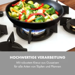 Goldflame 5 Gaskochfeld 5-flammig Messing-Brenner Glaskeramik 6 Goldflame 5 Gaskochfeld 5-flammig Messing-Brenner Glaskeramik -Deutschland Klarstein Verkaufs-Shop 10035615 de 0007 logo