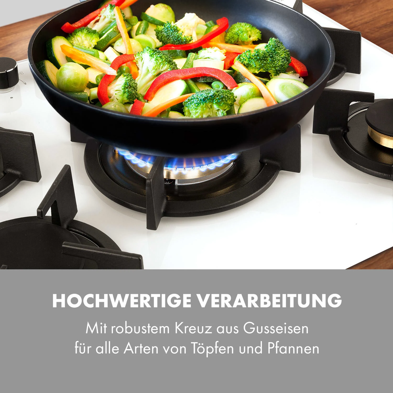 Goldflame 5 Gaskochfeld 5-flammig Messing-Brenner Glaskeramik Goldflame 5 Gaskochfeld 5-flammig Messing-Brenner Glaskeramik -Deutschland Klarstein Verkaufs-Shop 10035615 de 0007 logo