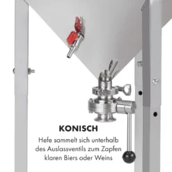 Gärkeller Pro XL Fermentierkessel 60 Liter Ablassventil 304-Edelstahl -Deutschland Klarstein Verkaufs-Shop 10035622 de 0008 logo