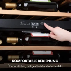 Vinamour 37 Duo Weinkühlschrank 2 Kühlzonen 112 Liter 37 Flaschen -Deutschland Klarstein Verkaufs-Shop 10035663 de 0005 logo