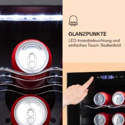 Bovella 18 Duo+ Zweizonen-Weinkühlschrank 50l 18 Fl. Glastür -Deutschland Klarstein Verkaufs-Shop 10035696 de 0005 logo