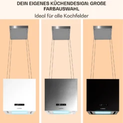 Kronleuchter Smart Inselabzugshaube 595m³/h App-Steuerung LED-Panel -Deutschland Klarstein Verkaufs-Shop 10035710 de 0007 usp